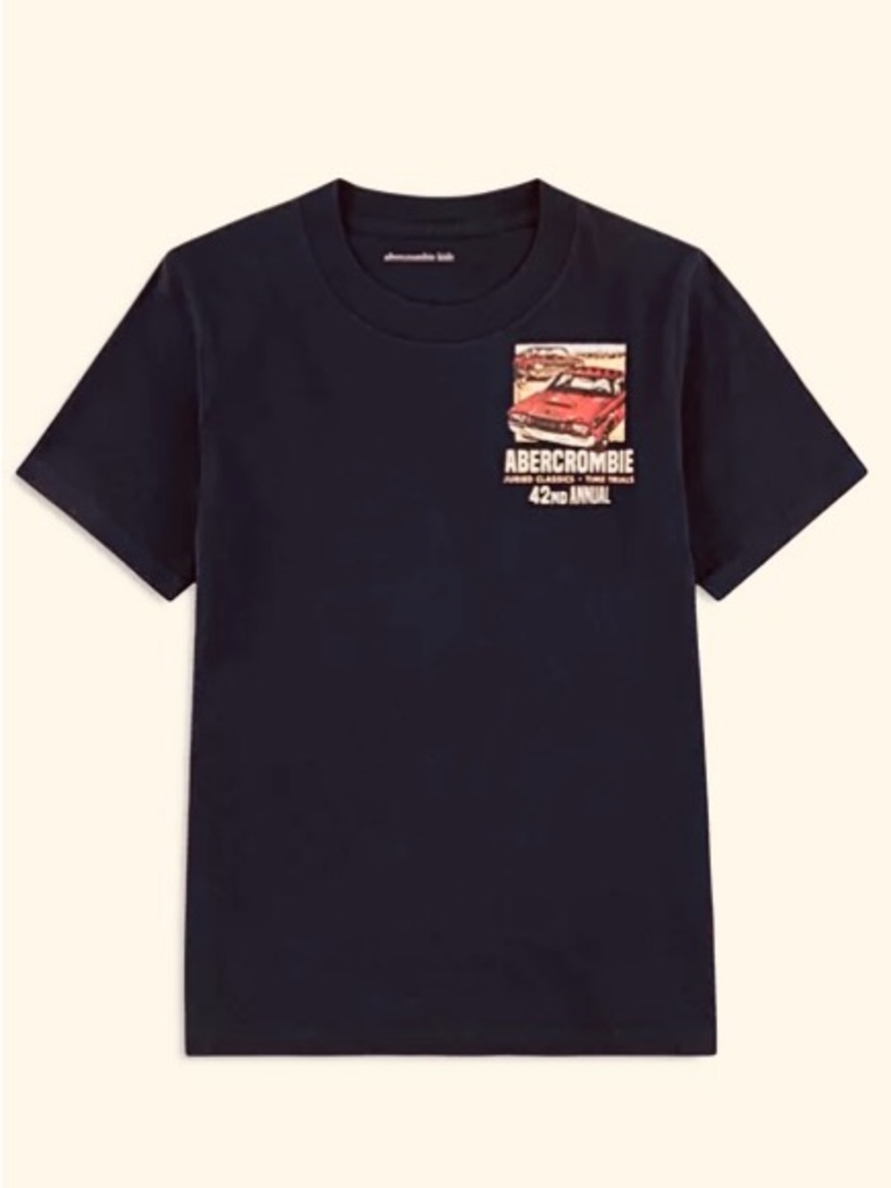 Abercrombie Kids Boys’ Car Show Graphic Tee 🚗 Size 13/14